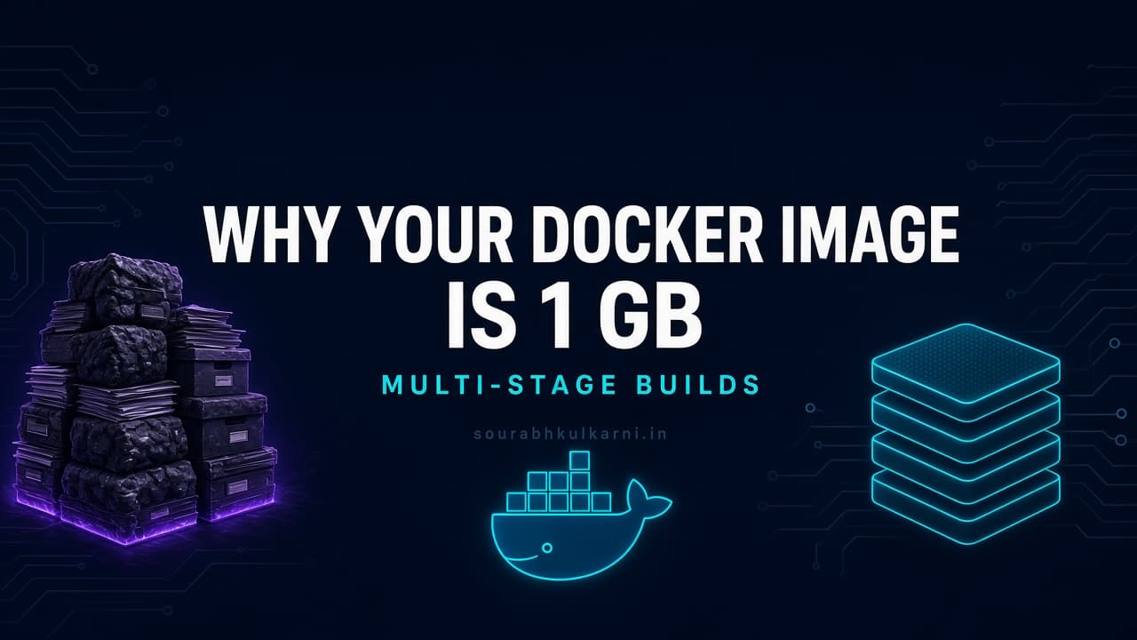 Why Your Docker Image Is 1 GB (and How to Shrink It)